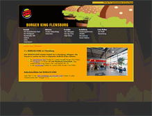 Tablet Screenshot of burgerking-flensburg.de